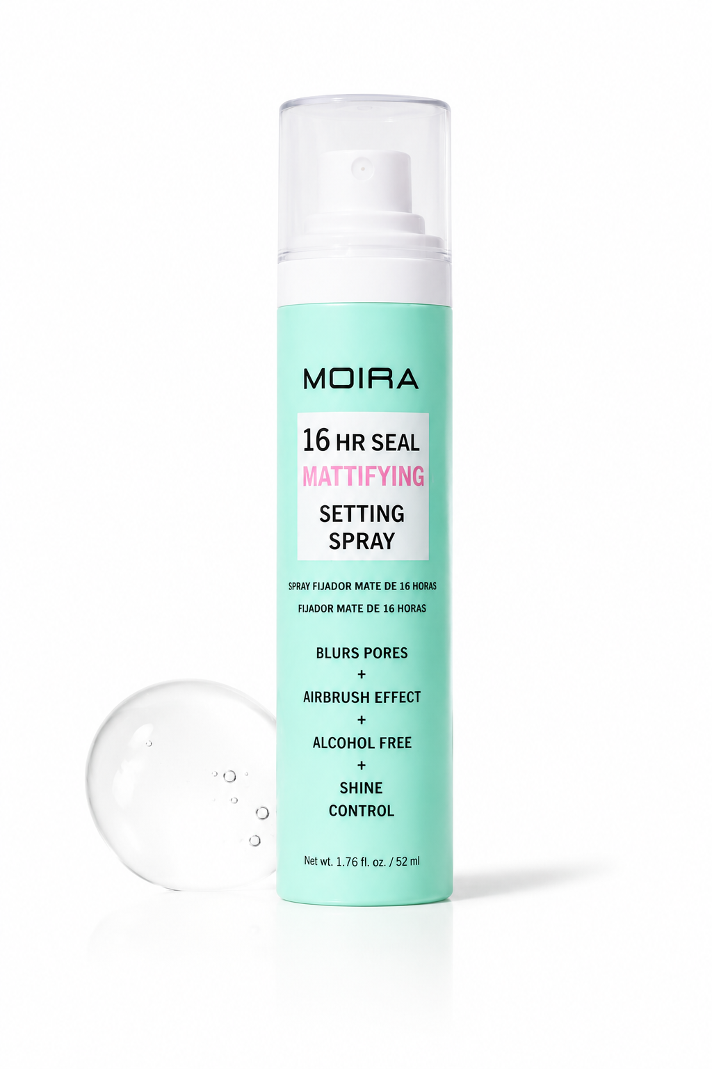 Spray Fijador 16hr Seal Moira Beauty