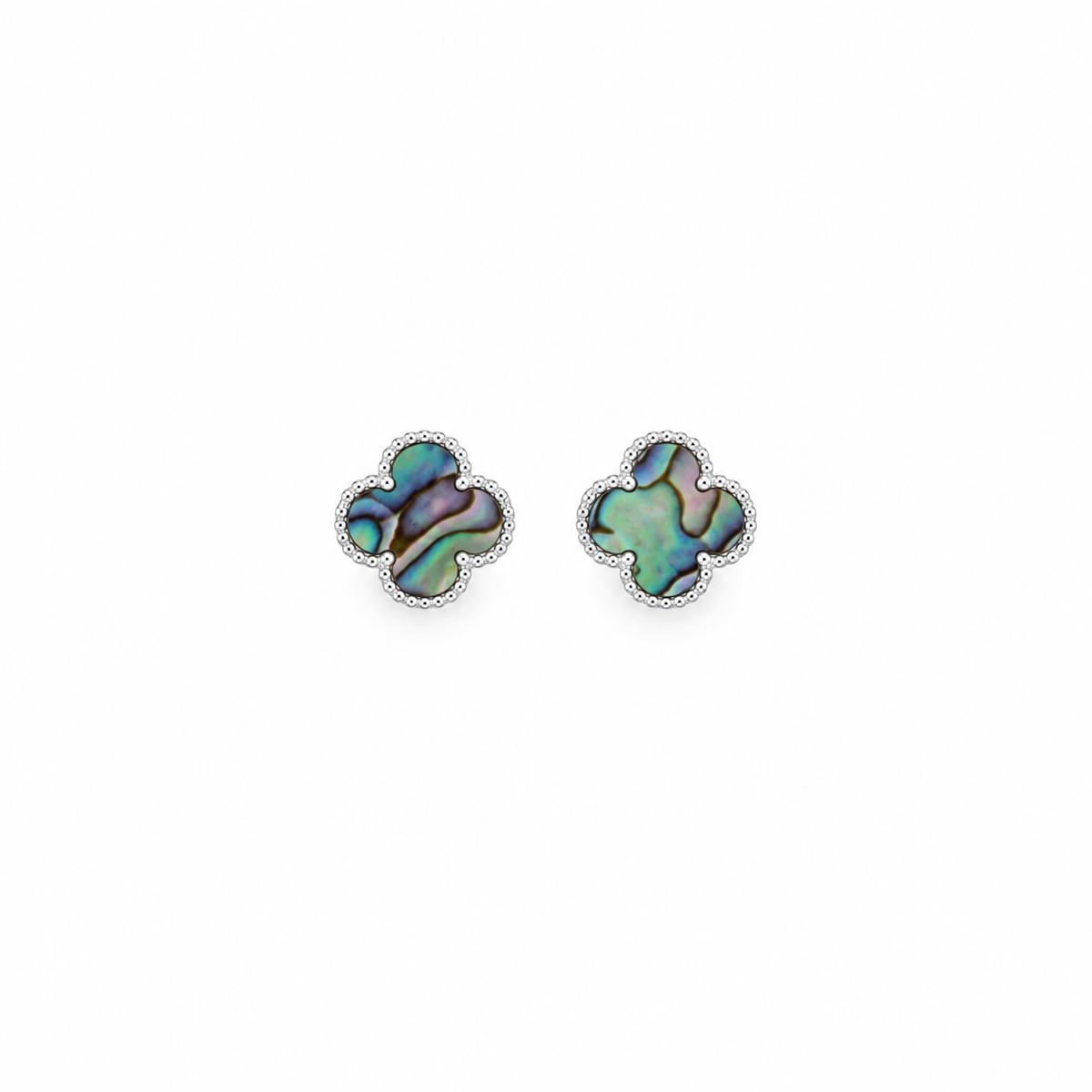 Aretes Van Cleef Plata 925