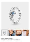 Anillo Corona Azul de Cenicienta de Disney