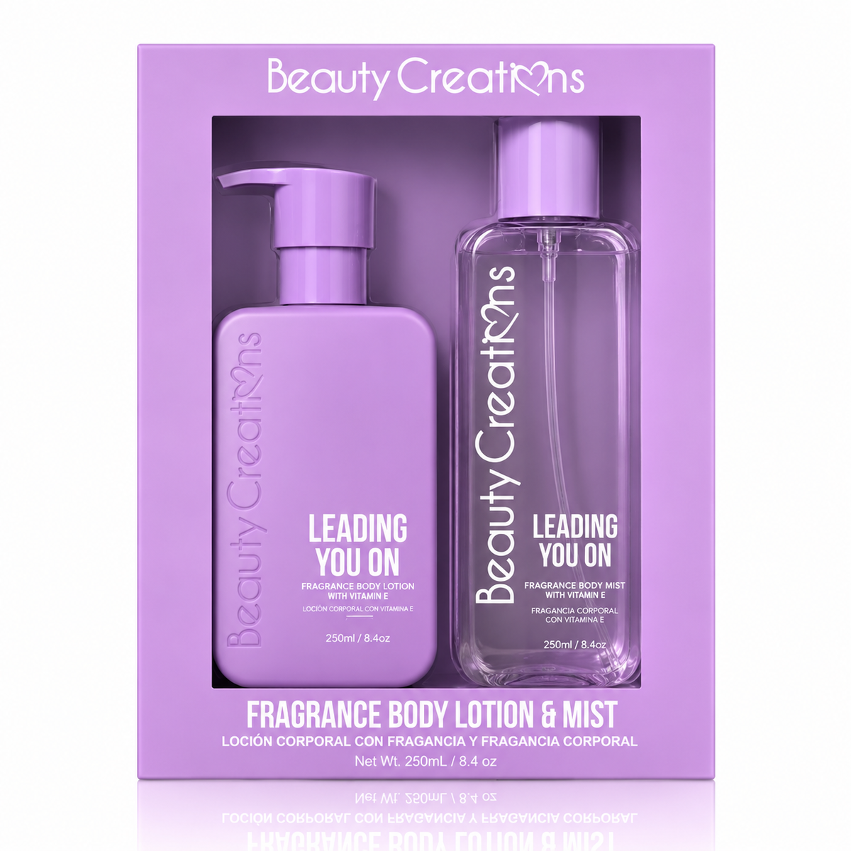 Sets de Loción Corporal y Mist Perfumados Surtido Beauty Creations