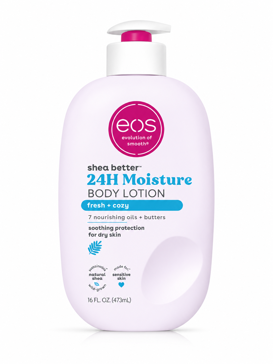 EOS Shea Better 24H Moisture Body Lotion – Fresh + Cozy -Original