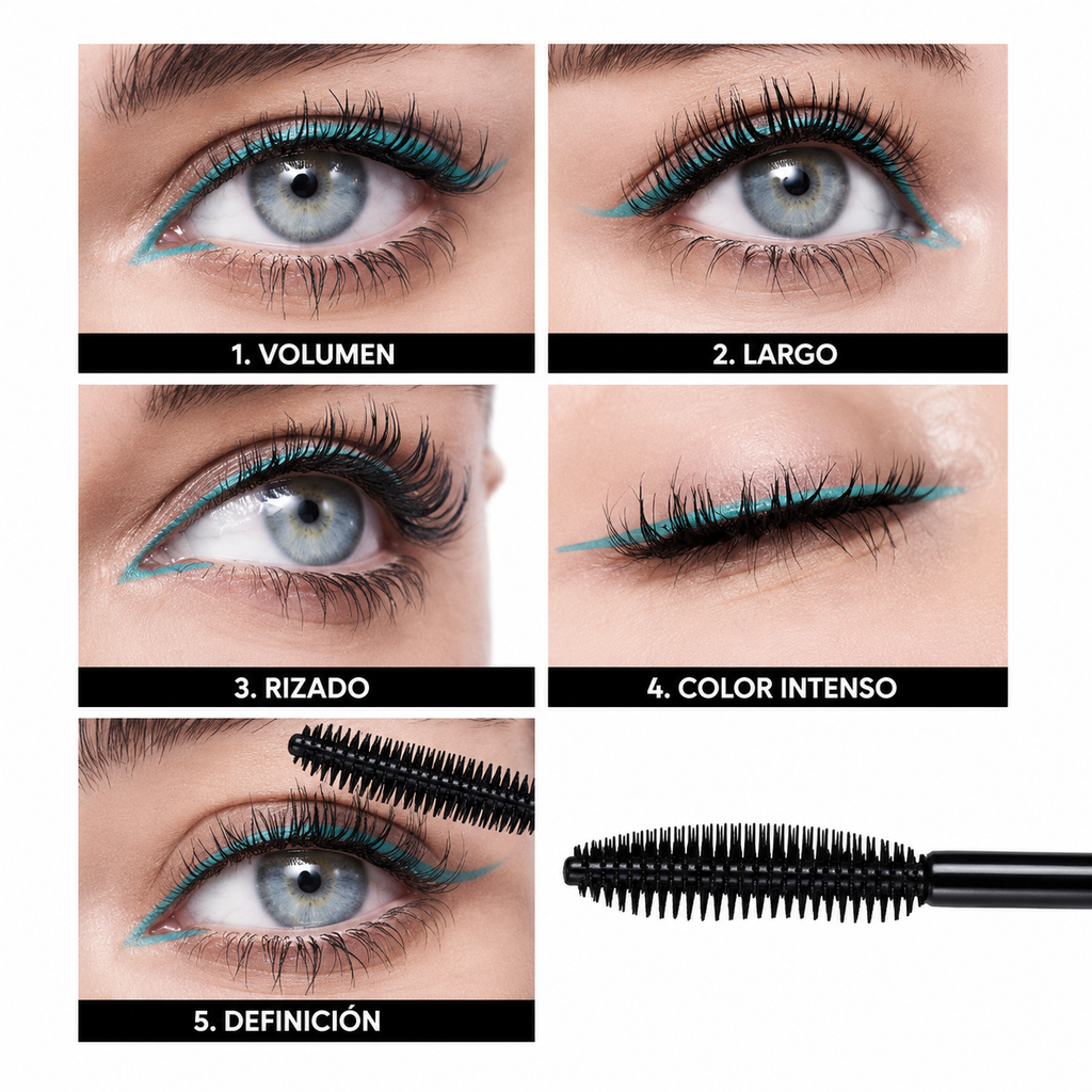 MÁSCARA DE PESTAÑAS MULTI5-LASH CYPLAY-Cyzone