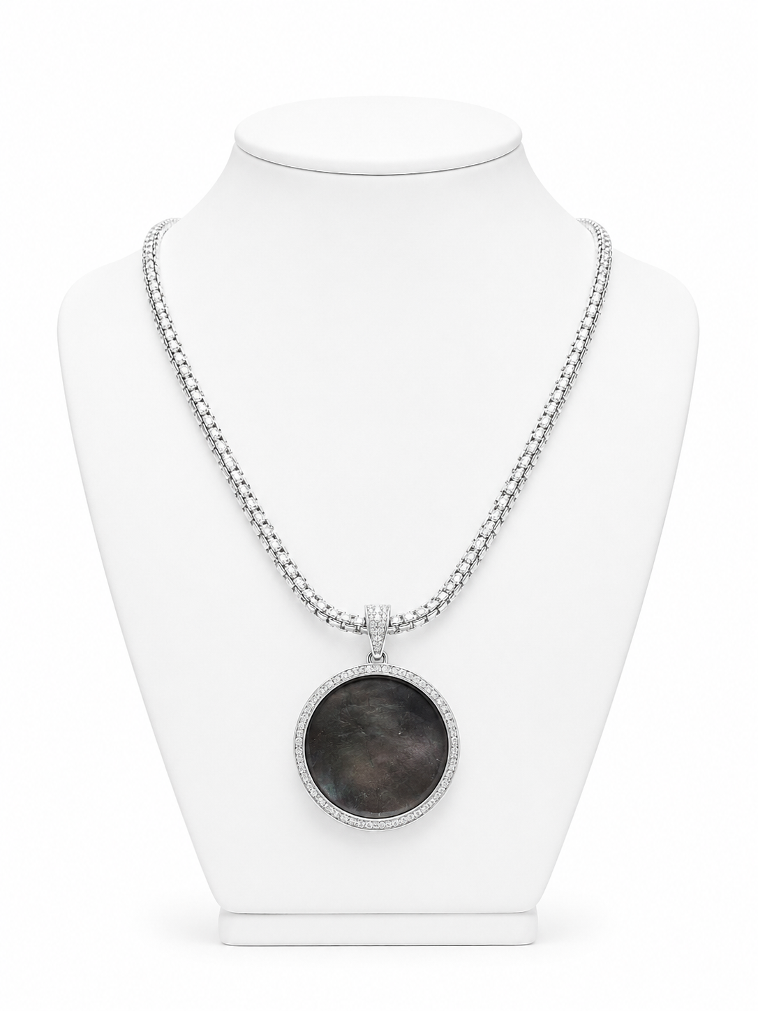 Collar ice plata925 + porta foto