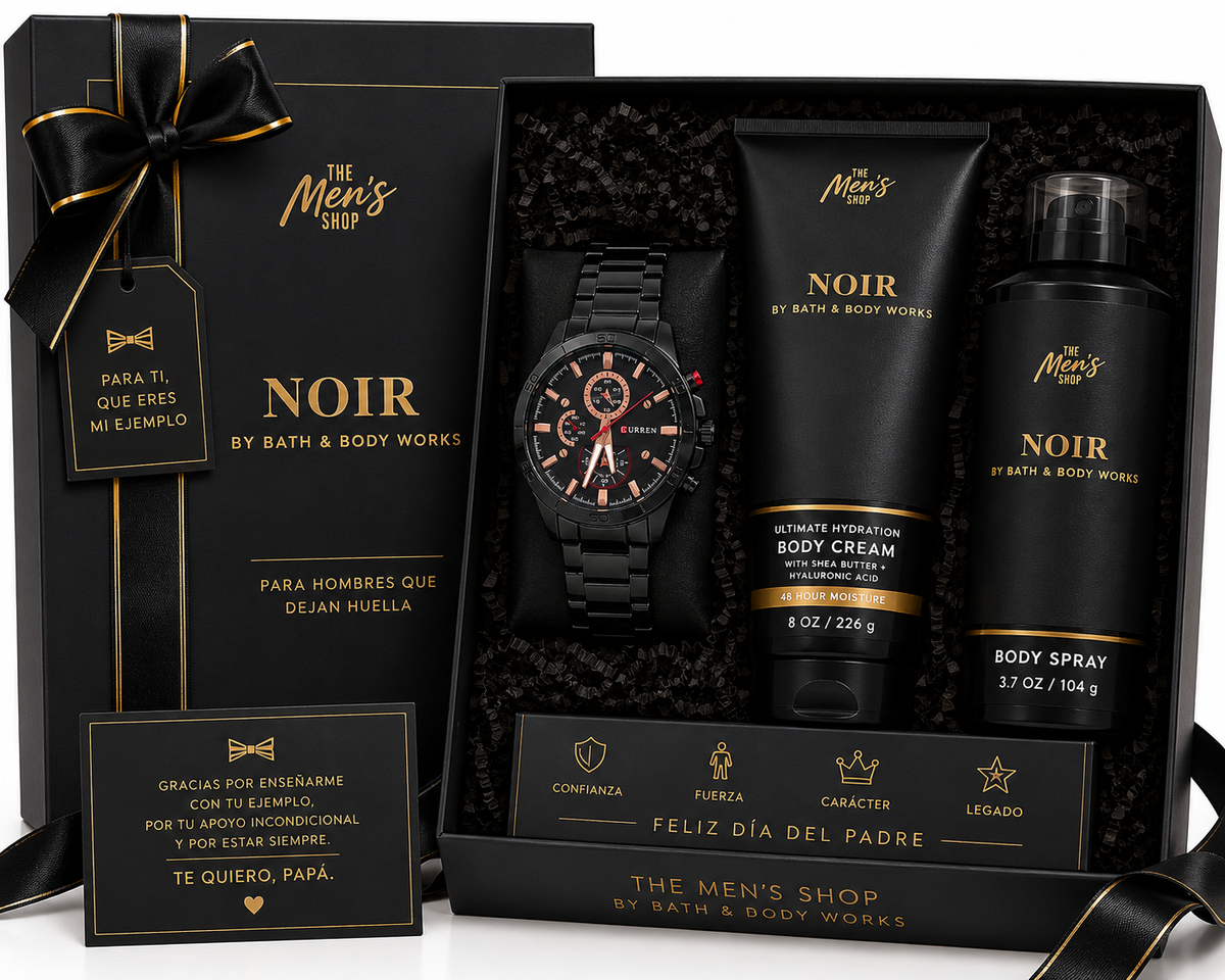 Set de Regalo para Papá – Edición Premium Noir