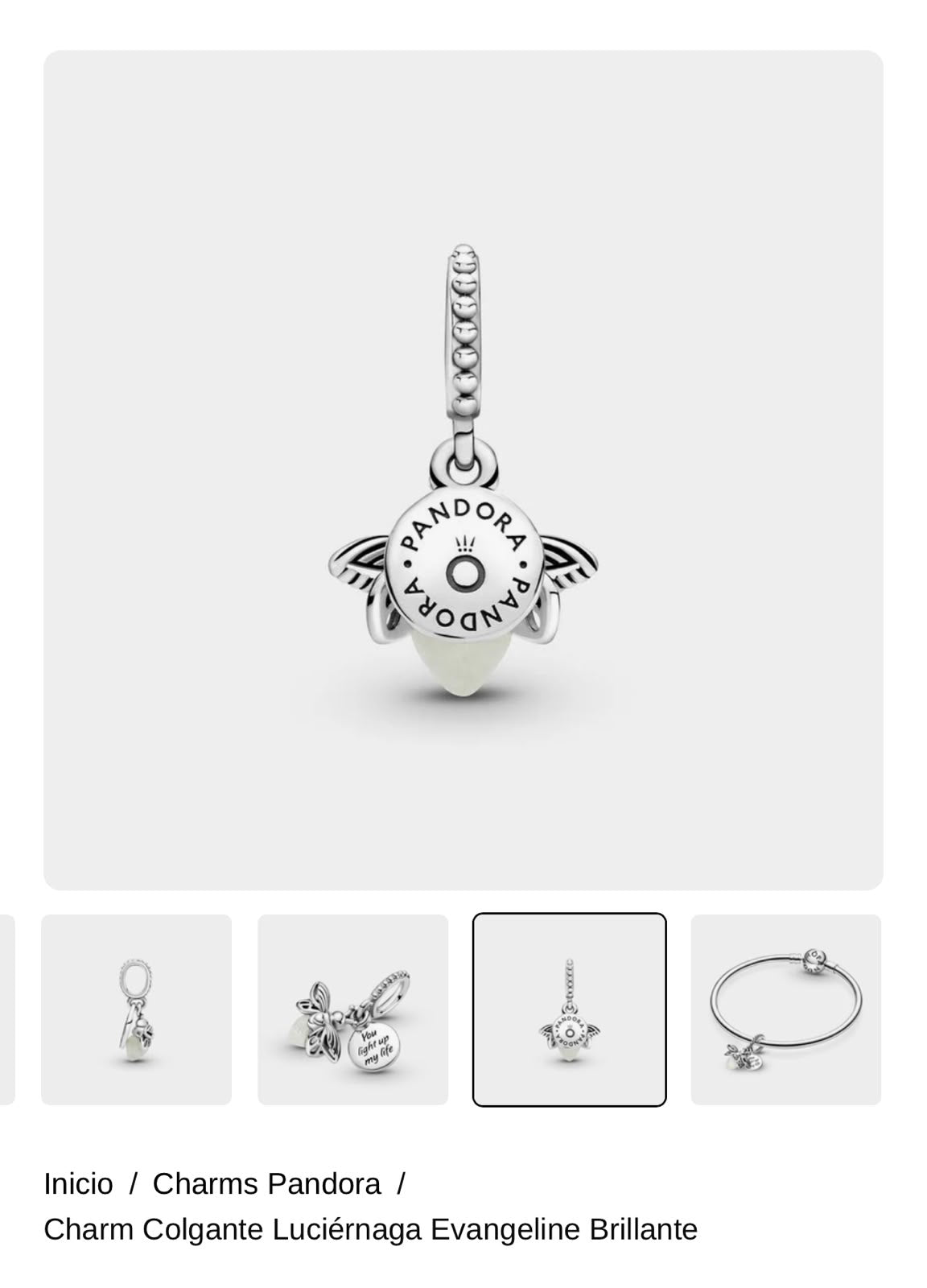 Charm Colgante Luciérnaga Evangeline Brillant