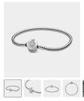 Pulsera Corona Brillante de Pandora Moments