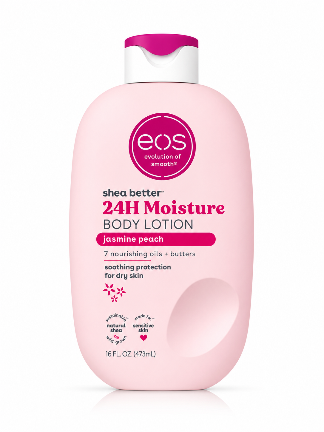 EOS Shea Better 24H Moisture Body Lotion – Jasmine Peach-Original