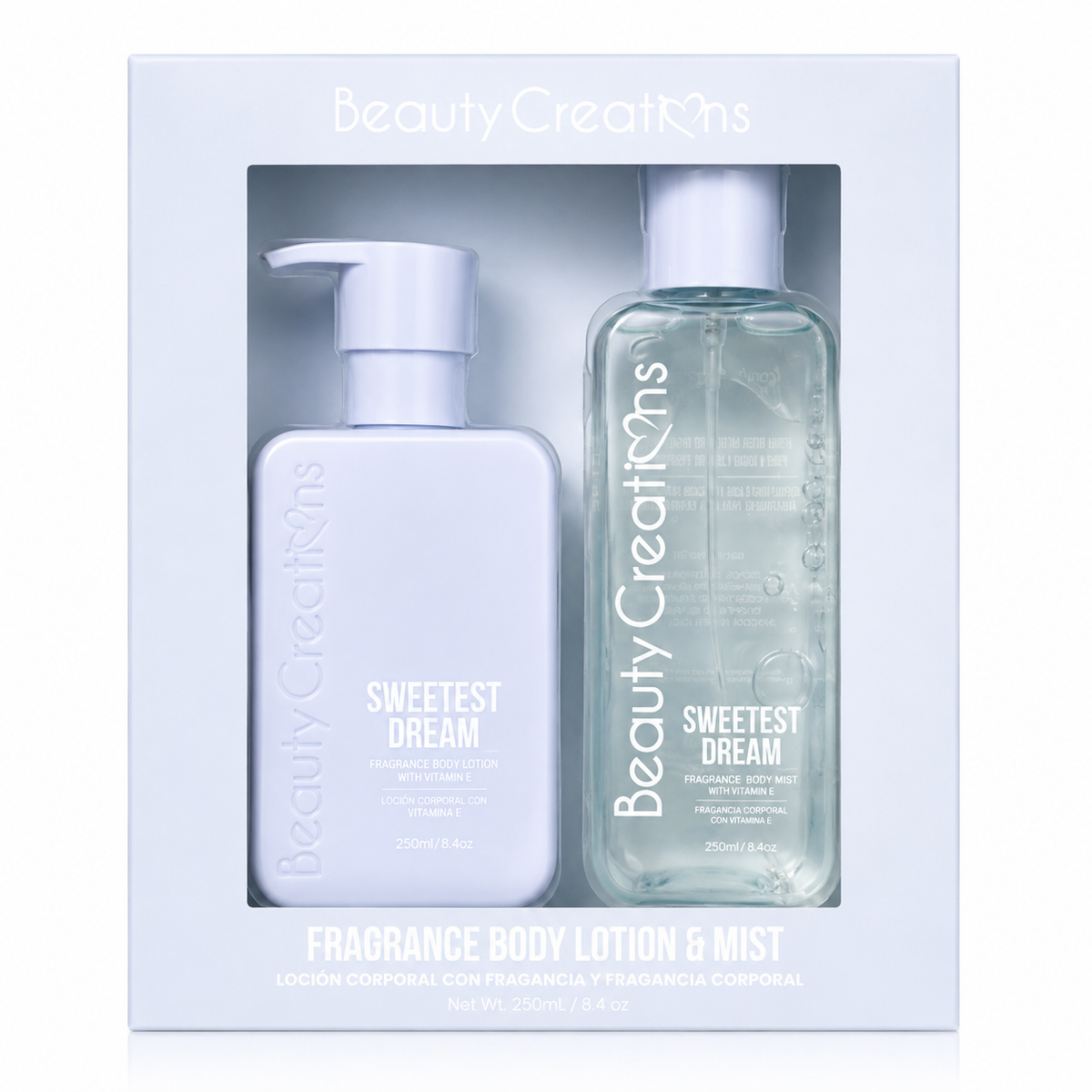 Sets de Loción Corporal y Mist Perfumados Surtido Beauty Creations