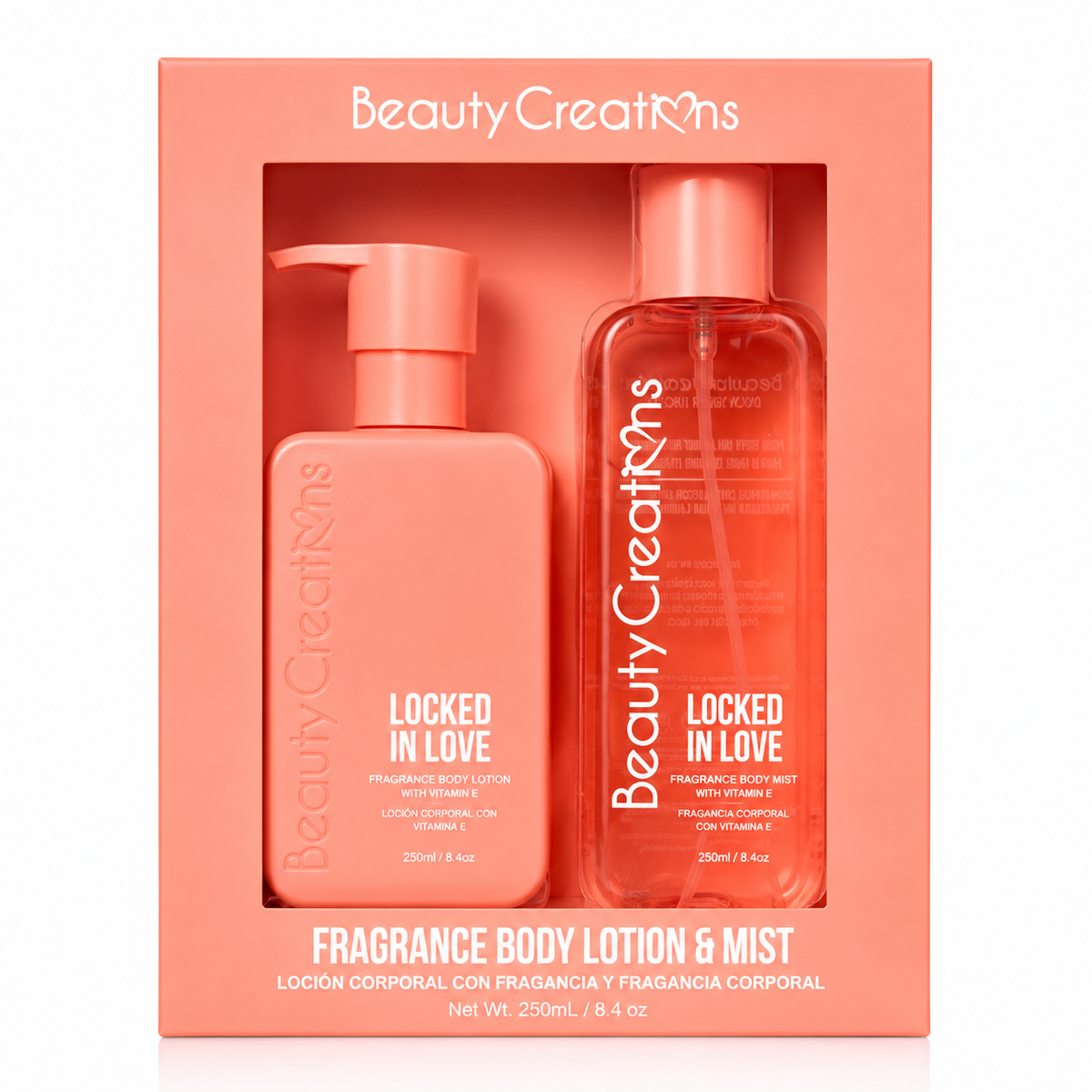 Sets de Loción Corporal y Mist Perfumados Surtido Beauty Creations