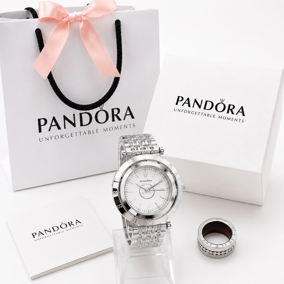 Reloj Pandora Plateado-Original