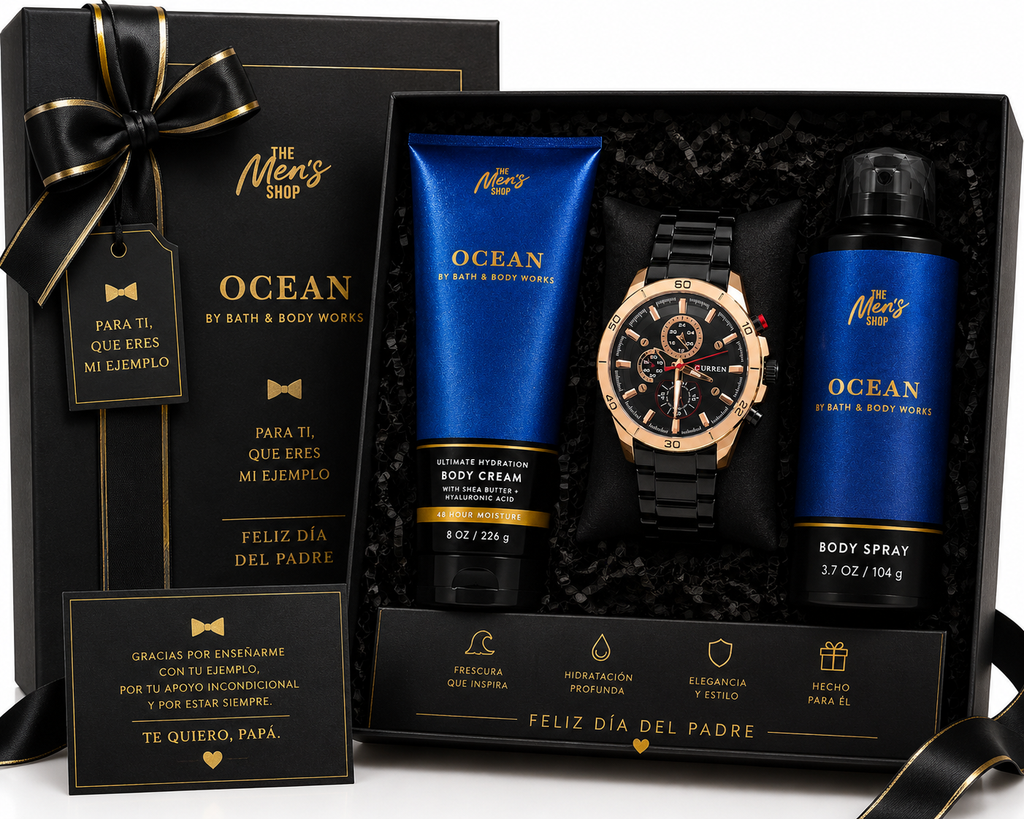 Set de Regalo para Papá – Edición Premium Noir