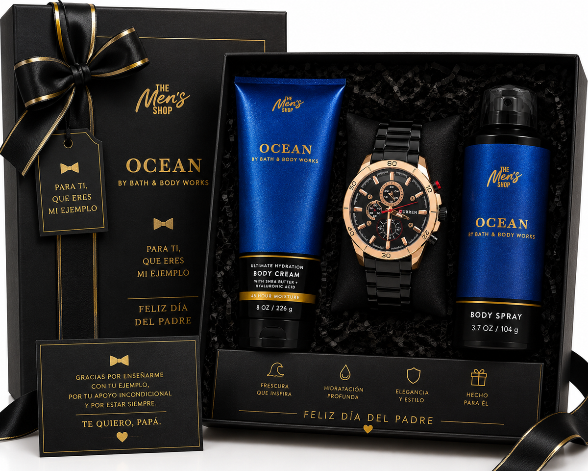 Set de Regalo para Papá – Edición Premium Noir